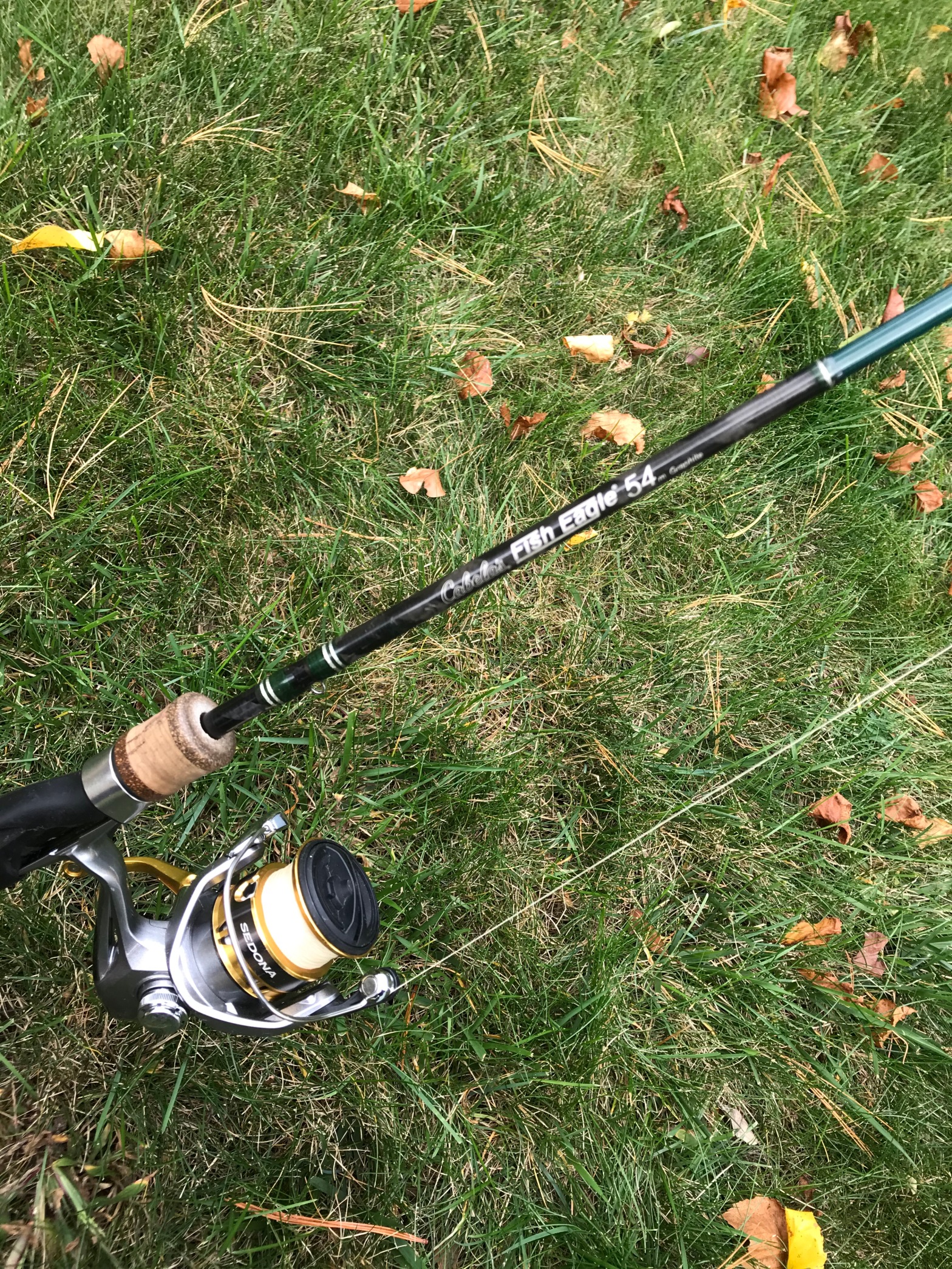 fishing poles and reels used 
